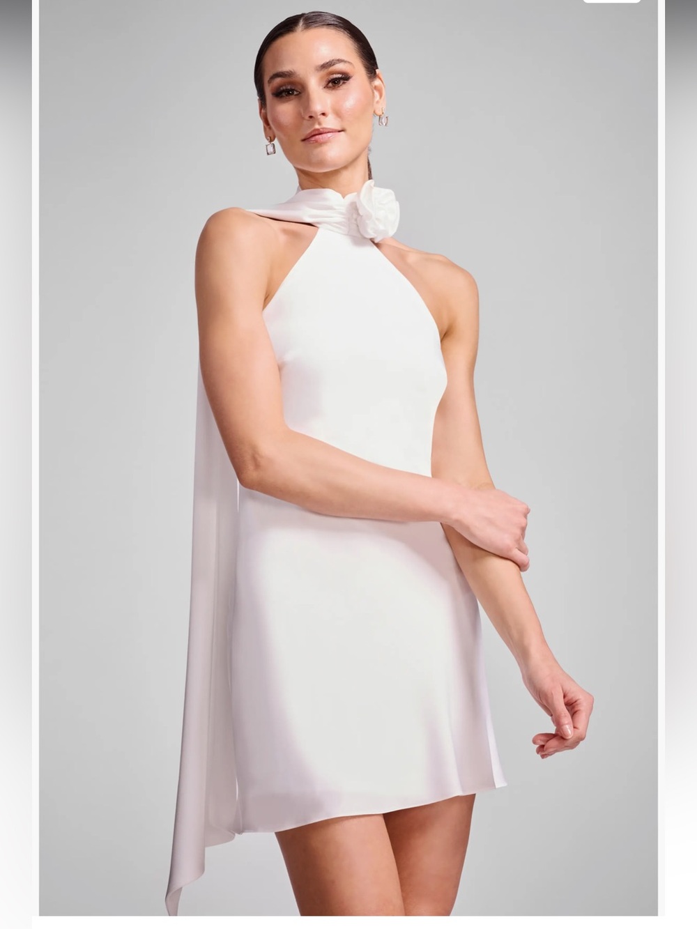 Dress the Population Lily Halter Minidress